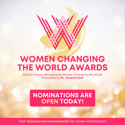 Women Changing The World Awards Poster